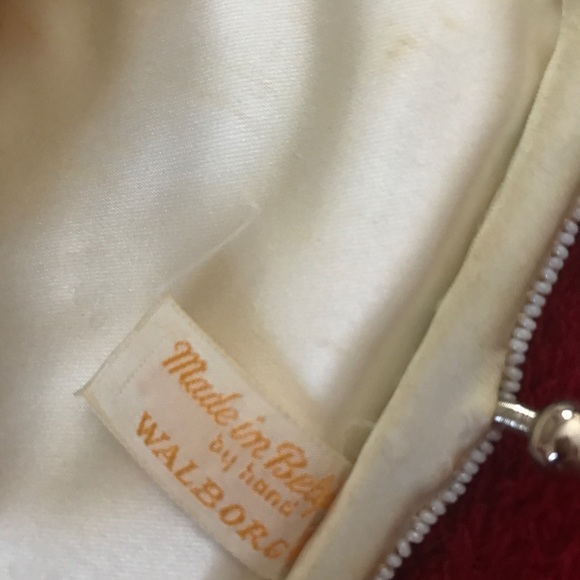 Vintage Walborg Belgium handmade beaded purse - Picture 5 of 5