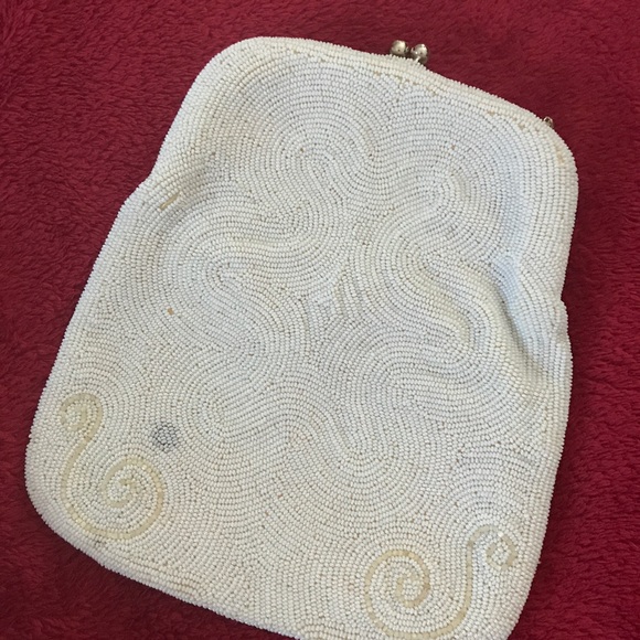 Vintage Walborg Belgium handmade beaded purse - Picture 2 of 5