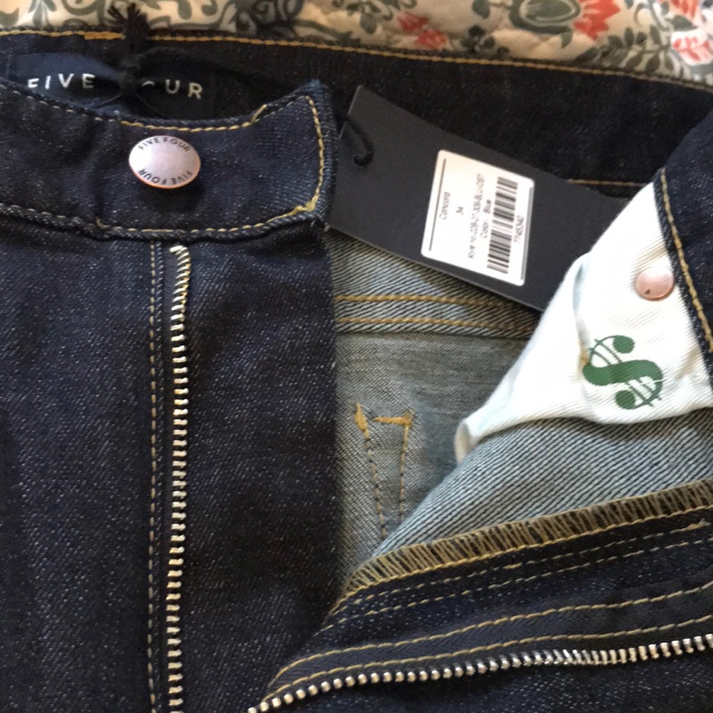 Five-Four Raw Denim Jeans (New with Tags!)