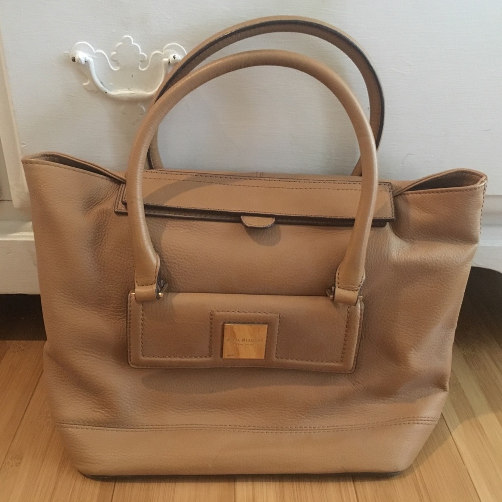 Isaac Mizrahi Camel Bag