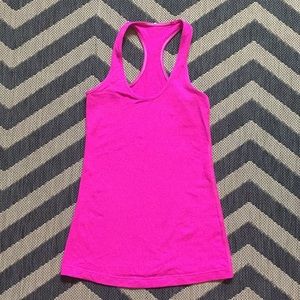 Lululemon pink tank