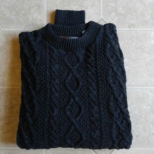Oscar de la Renta cable knit sweater