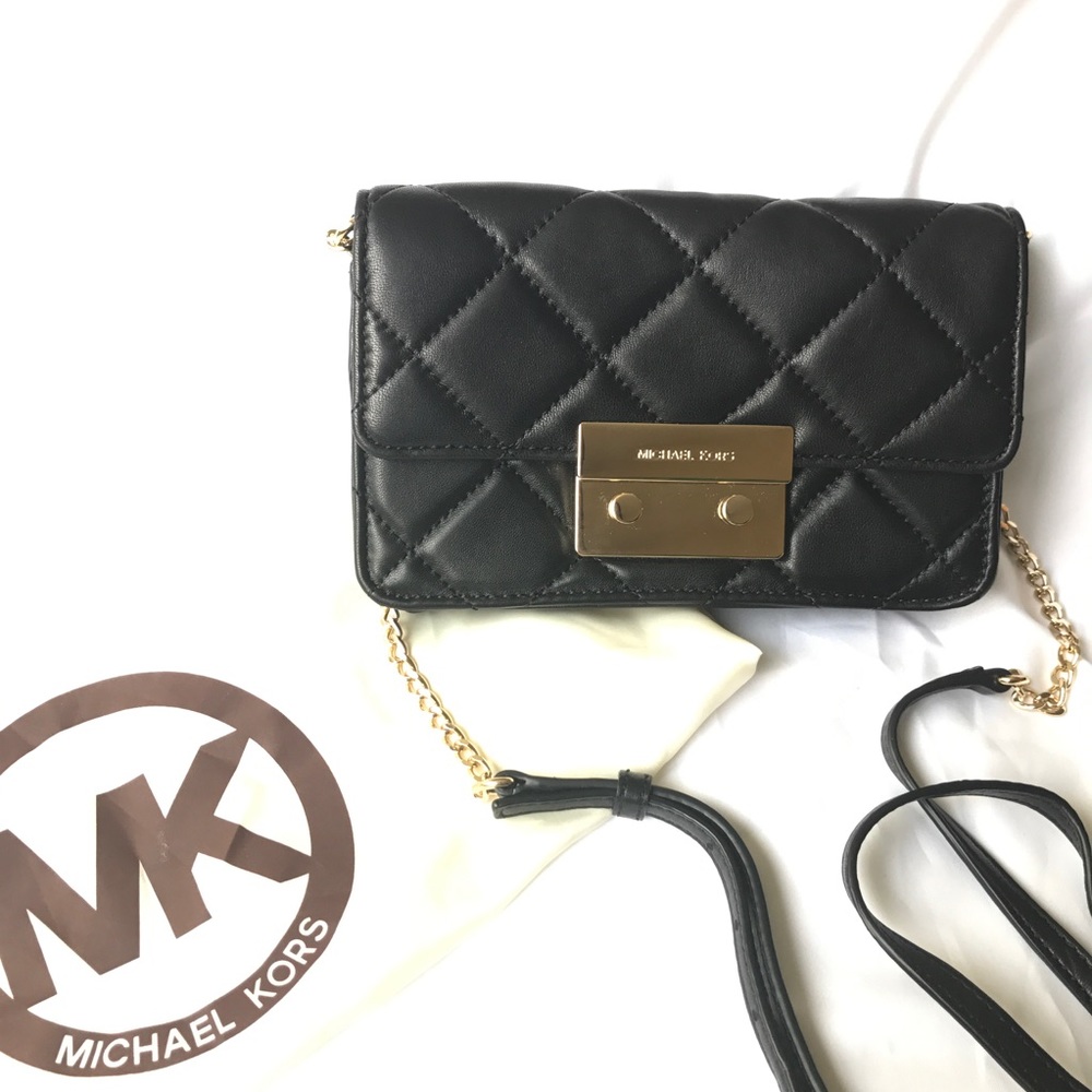 💯 Michael Kors Quilted Sloan Chain Crossbody