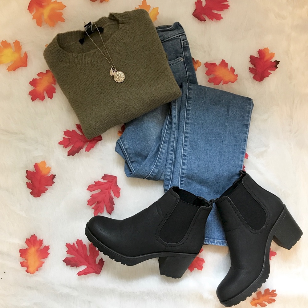 Black Ankle Boots