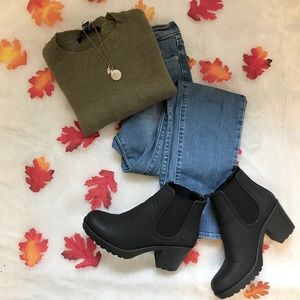 Black Ankle Boots