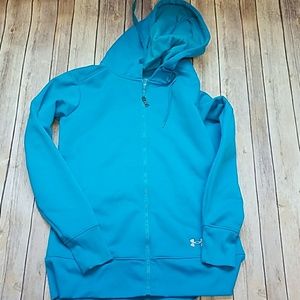 Thick blue Under Armour sweatshirt.