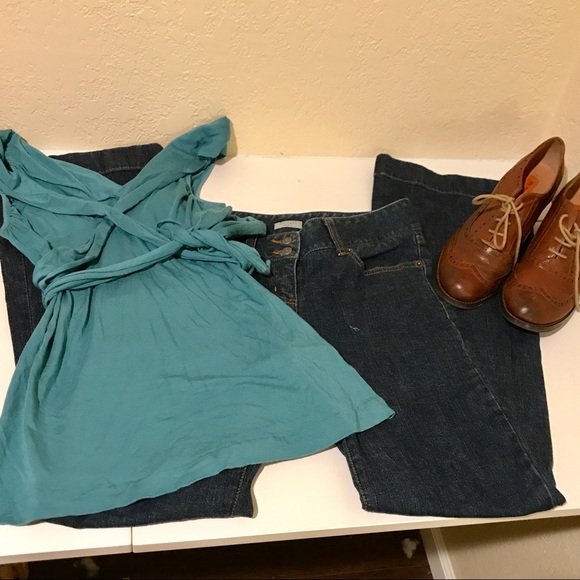 ☆Cleared Out☆ Halogen Wide Cuff Jeans - Picture 2 of 5