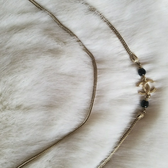SOLD Chanel Logo Necklace - Picture 3 of 8