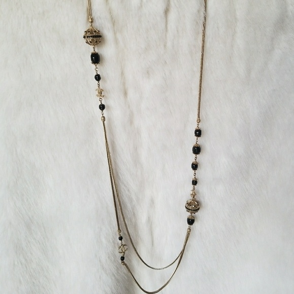 SOLD Chanel Logo Necklace - Picture 5 of 8