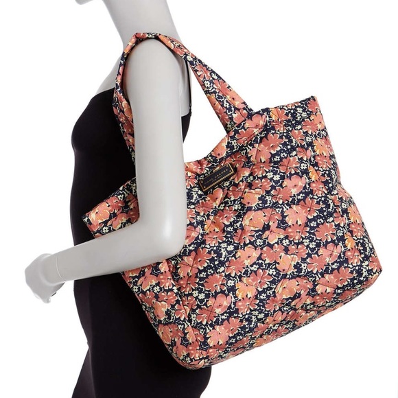 Marc by Marc Jacobs Quilted Blue Wildflower Tote - Picture 8 of 8