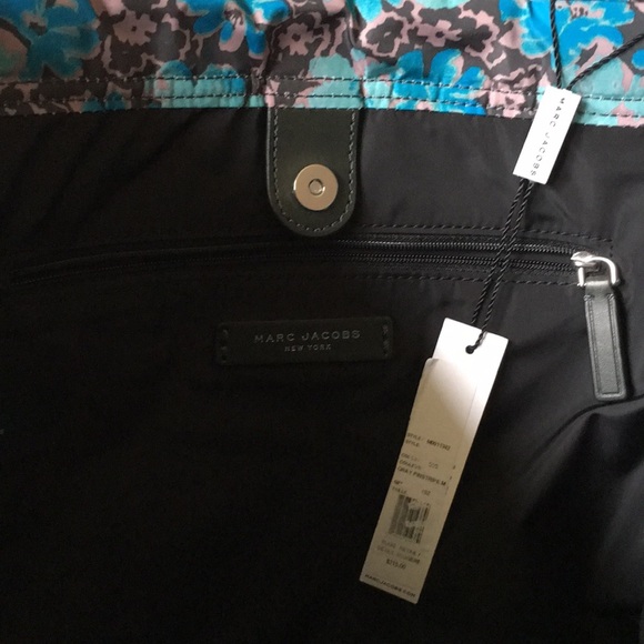 Marc by Marc Jacobs Quilted Blue Wildflower Tote - Picture 5 of 8