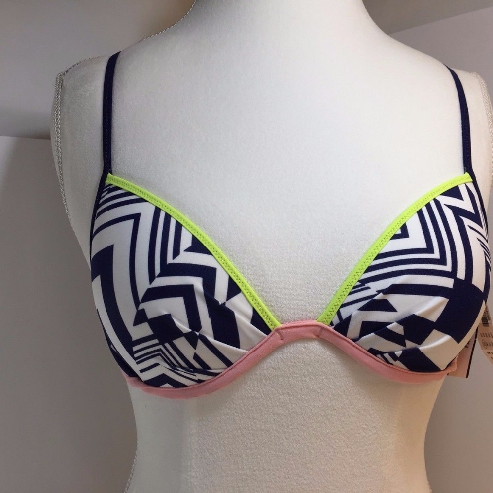 Victoria's Secret Pushup Swim Bikini Top 34C