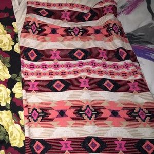 LuLaRoe Aztec Cassie pencil skirt