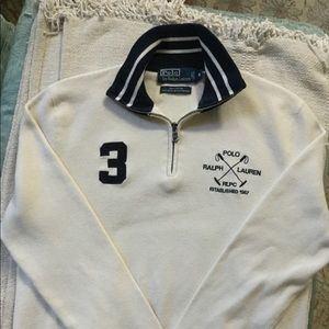 Polo By Ralph Lauren Half Zip sweat shirt