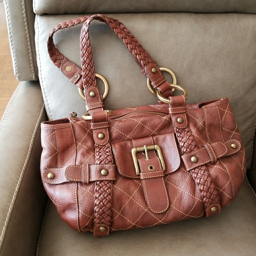 Isabella Fiore quilty pleasure zip tote