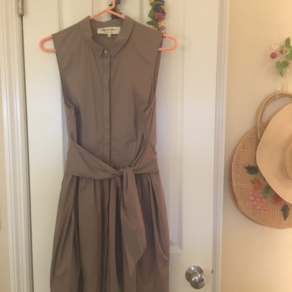 Adorable shirt dress from Anthropologie