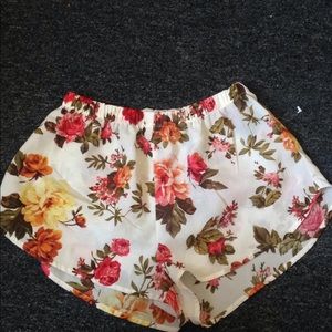 Floral Print Shorts