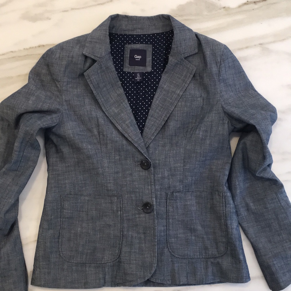 GAP Chambray Blazer