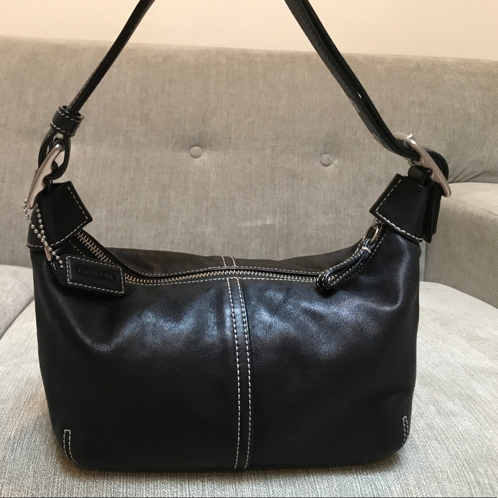 Small black Coach bag