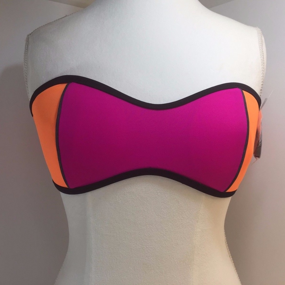 PINK Victoria's Secret Reversible Bandeau Bikini L