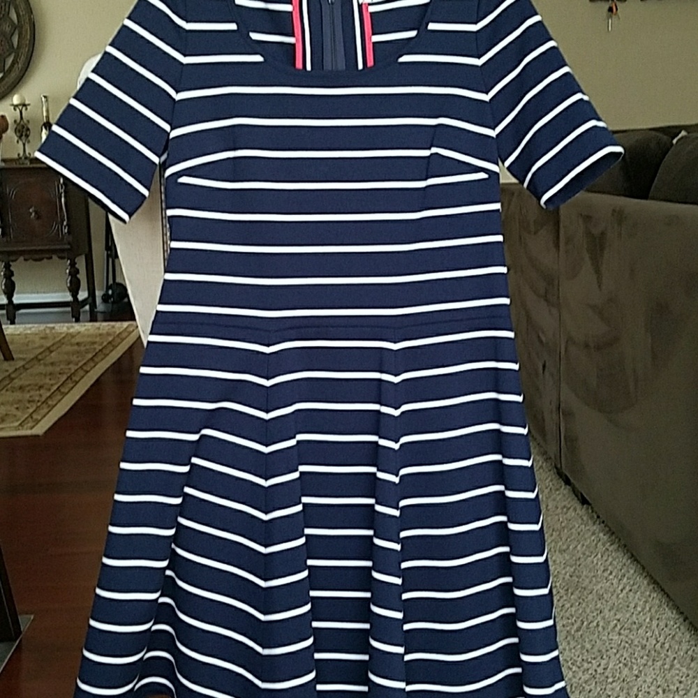 Eliza J size 10P fit and flare dress