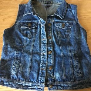 Denim vest