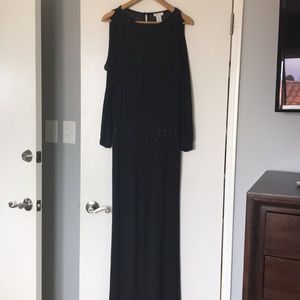 Cache Holiday black jumpsuit