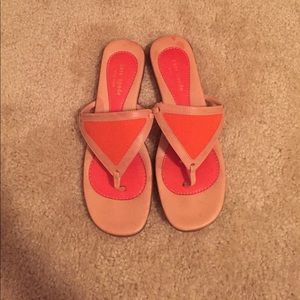 Kate Spade Orange/Tan Sandals