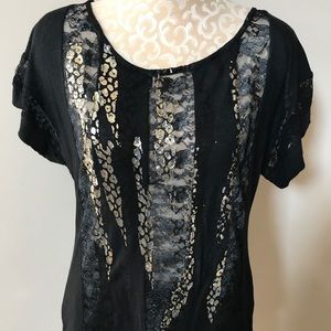 Ginger Z Embellished Top