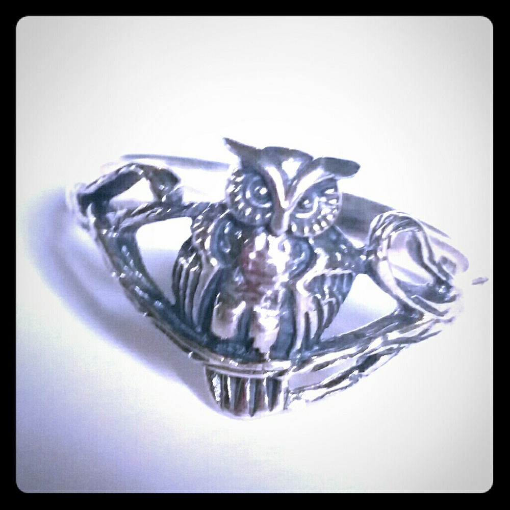 Sterling Silver Owl Ring Spirit Animal