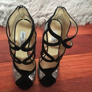 Jimmy choo sequin tempest pumps