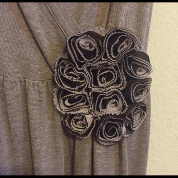 Anthro Deletta Corsage Twirl Dress - Picture 4 of 6