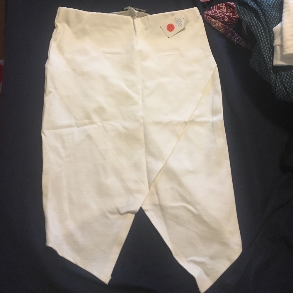 White skirt