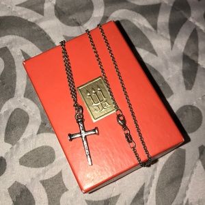 James Avery small nail cross necklace