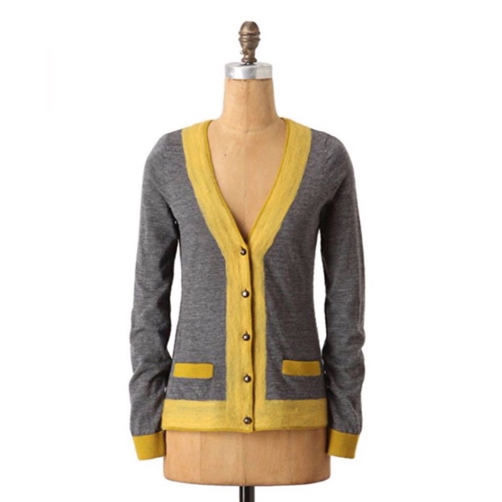 Anthropologie - Charlie & Robin - Felted Colorbar Sweater