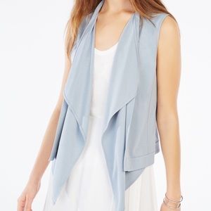 "Ryland" draped front vest
