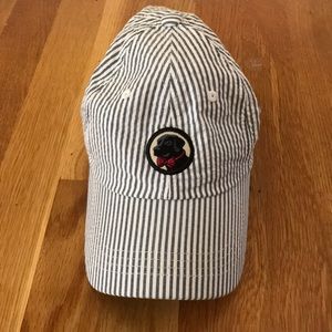 Southern Proper Blue Seersucker Baseball Cap