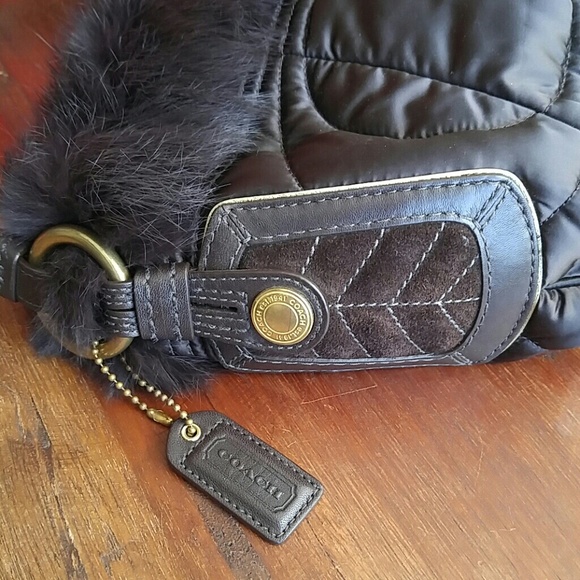 NWOT Coach Handbag Dark Chocolate - Picture 2 of 5