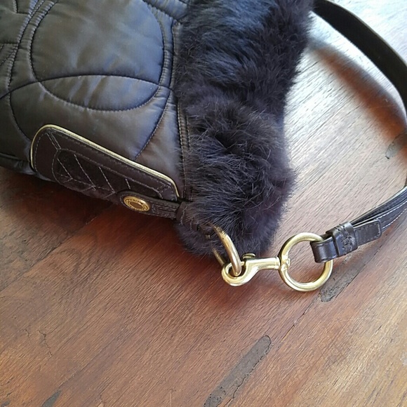 NWOT Coach Handbag Dark Chocolate - Picture 3 of 5