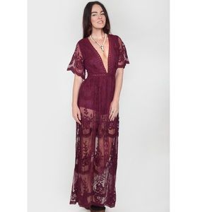 Lace Chloe Maxi Dress/ Lolita Maxi