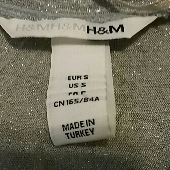 Silver and gray blouse - Picture 2 of 2