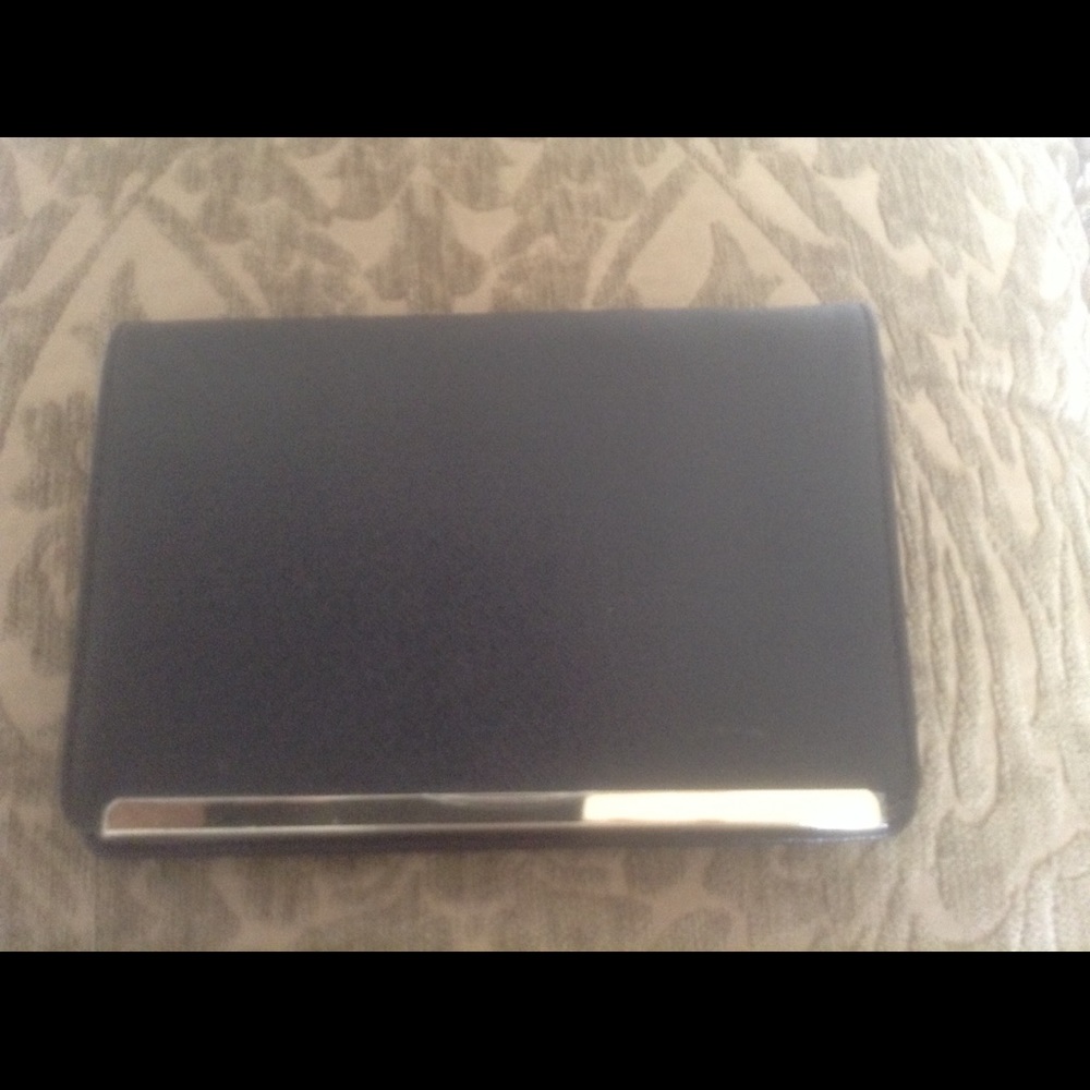 Black Chain Flap Crossbody Clutch