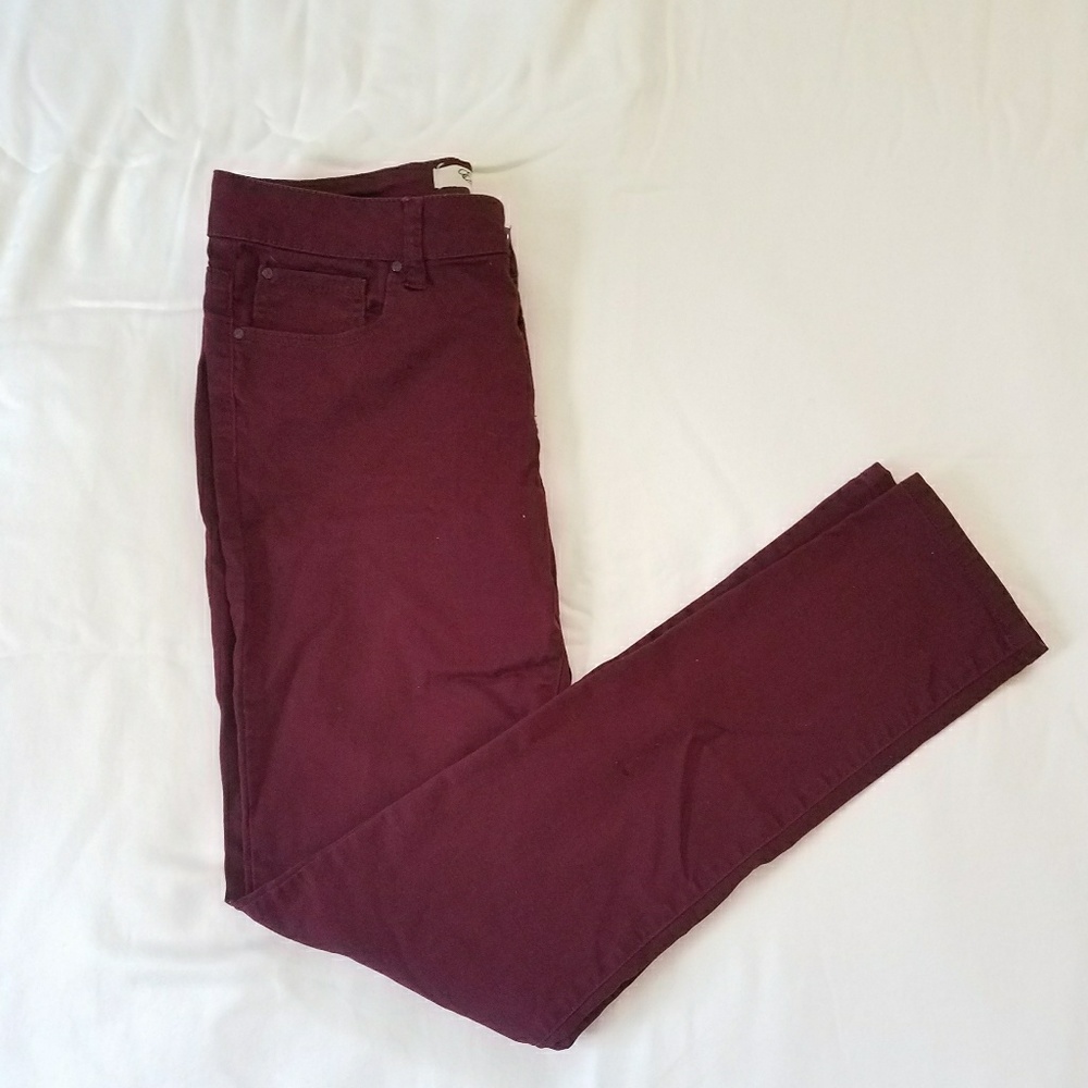 Eugenia Maroon Jeans