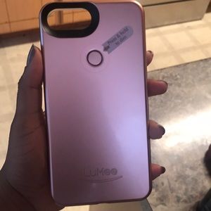 NEW Rose Gold Lumee Case 6/7 plus