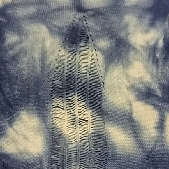 Tie dyed distressed long sleeve shirt - Picture 2 of 3