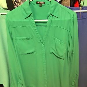 Express long sleeve blouse