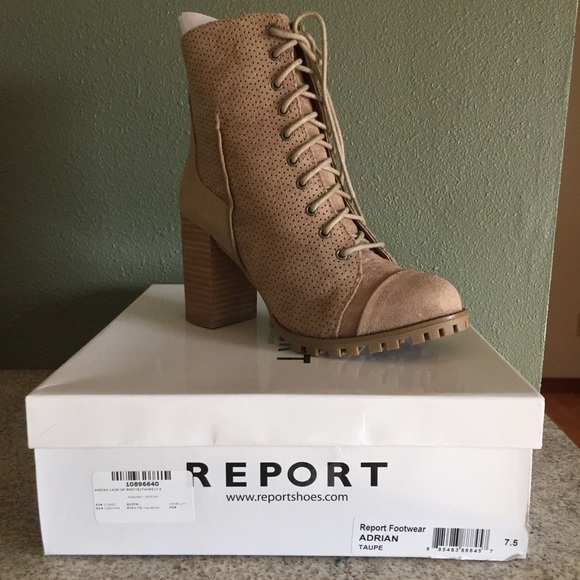 Report Shoes - Adrian Lace-Up Bootie
