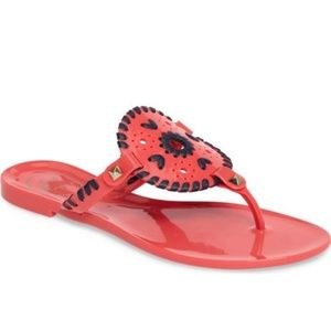 NEW WITH BOX ADORABLE PINK JACK ROGERS JELLIES