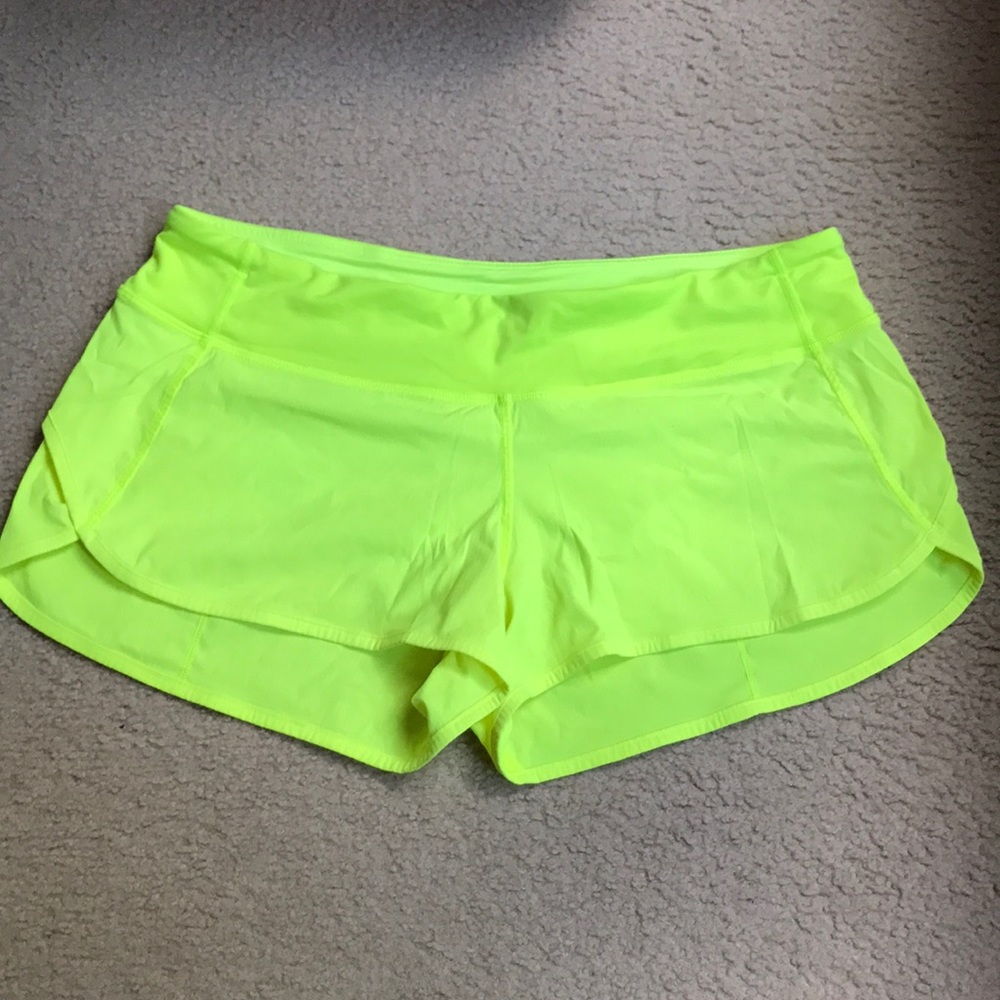 lululemon Speed Short size 10 Ray
