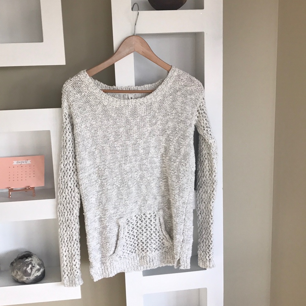 Grey Knit Sweater